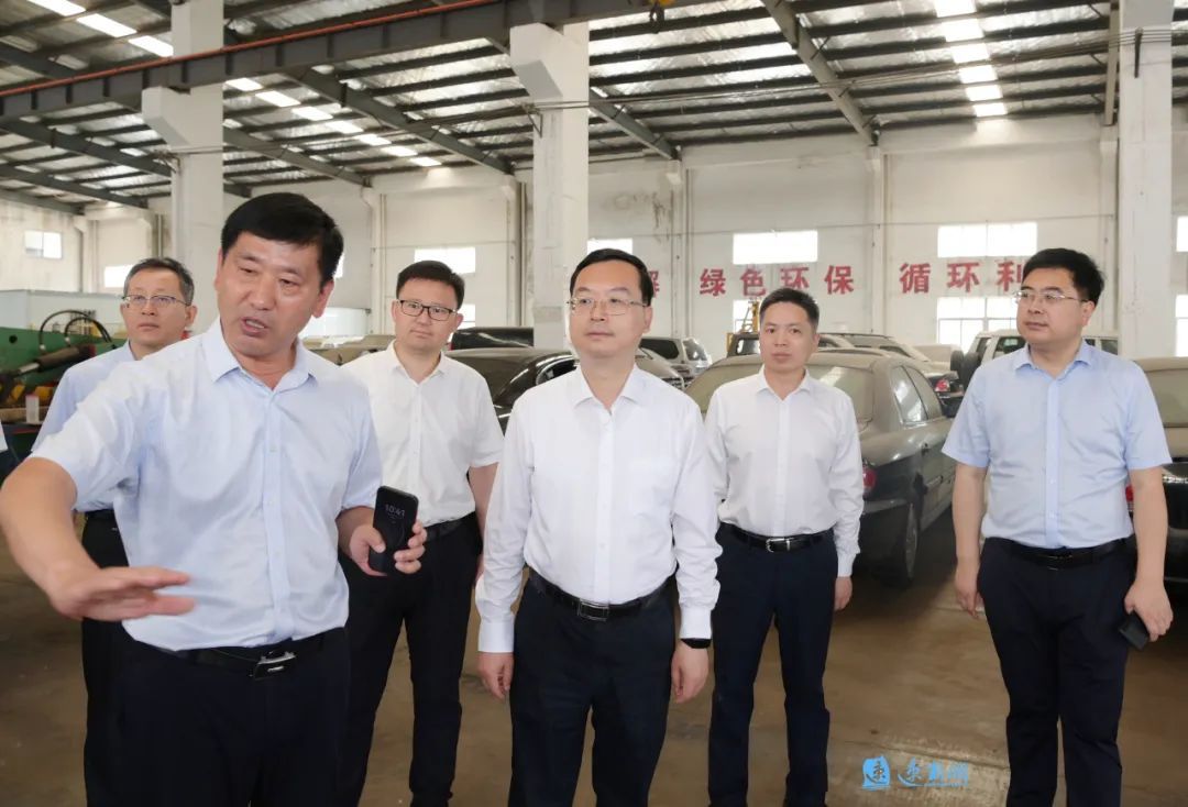 推动政策落地！宿迁市长刘浩调研大规模设备更新和循环利用工作(图2)
