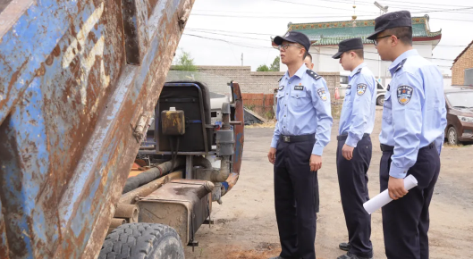 【报废车专项整治】静宁公安持续推进集中整治报废机动车工作