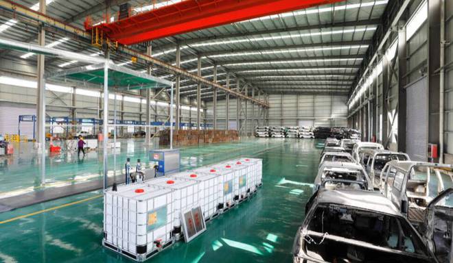 九游会J9：济南市钢城区：报废汽车精细拆解助力资源循环利用(图2)