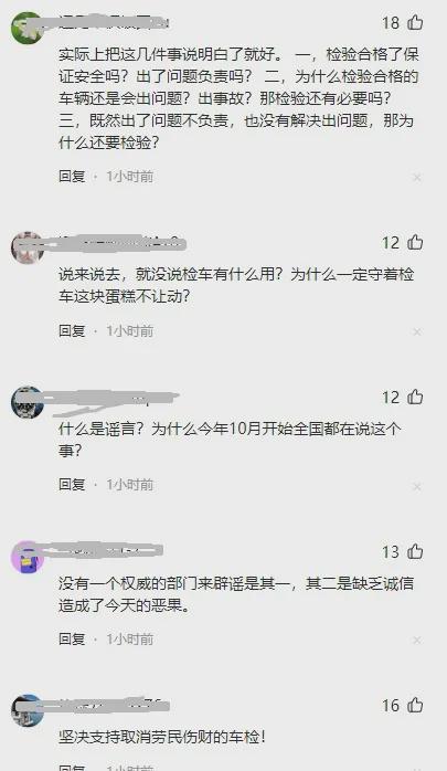 央视辟谣：私家车年检“最严”新规是假的网友表示这不重要(图4)