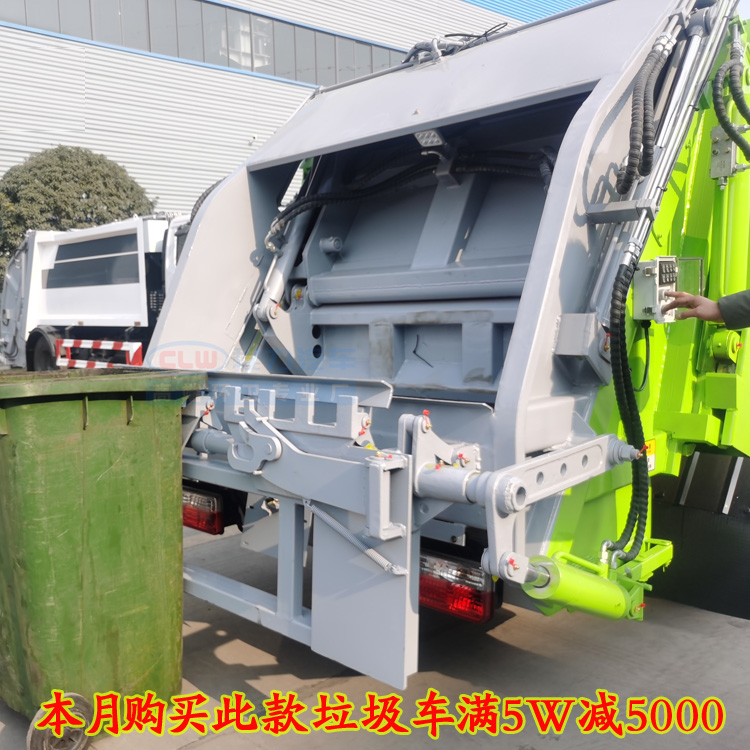 东风小多利卡10方环卫垃圾车4方垃圾回收车厂家供应(图6)