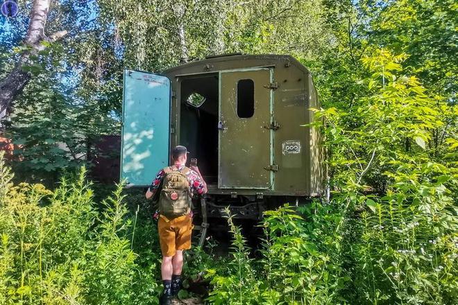 J9九游会：路边灌木丛中被遗弃的带有车顶棚的ZIL-131卡车(图14)