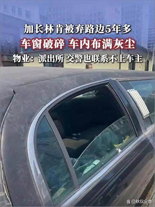 豪车停路边5年车主欠千元停车费百万豪车变“垃圾车”(图2)