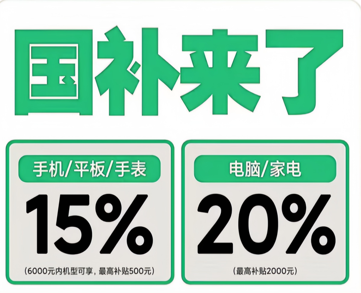 抢不到？新一轮国补来了！国补政策9月19日最新消息：第三批9月重启恢复继续领取领取入口方法教程(图2)