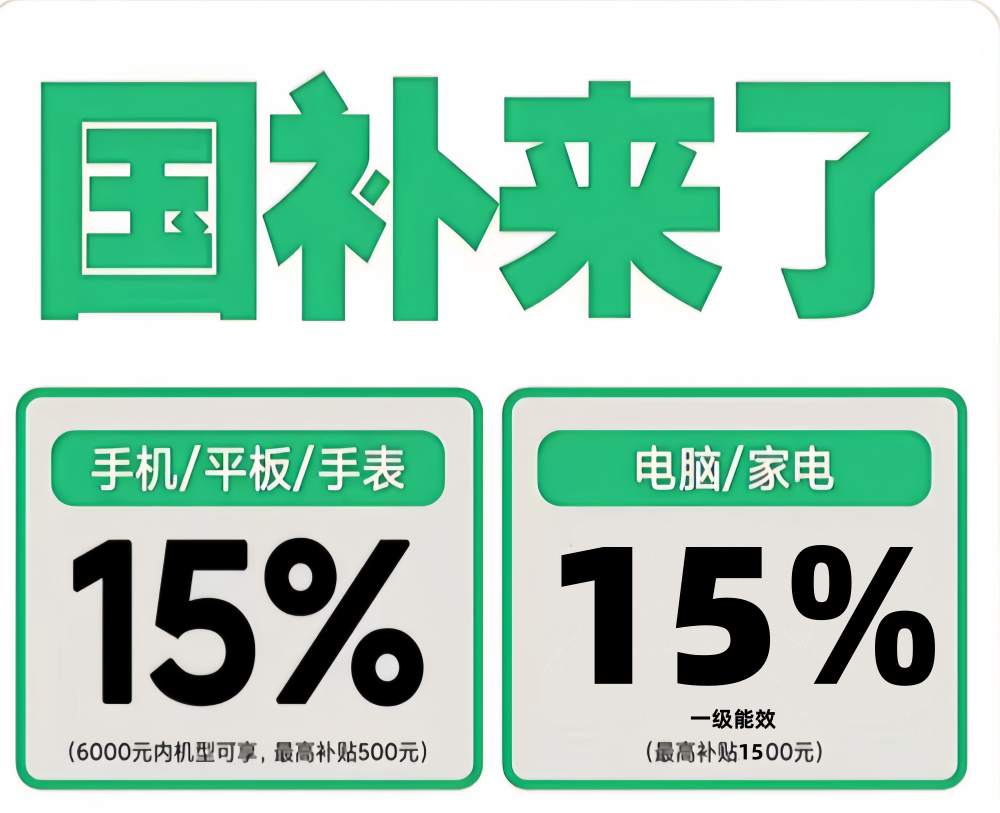 2026年国补最新消息：3月国补恢复申领全攻略更新手机、家电、汽车领取方法操作教程！(图2)